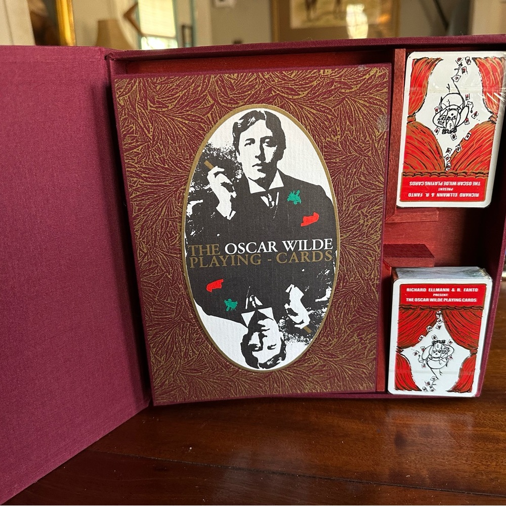 Oscar Wilde Playing Cards Set